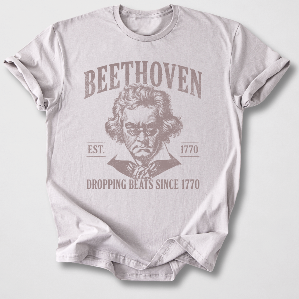 Beethoven Dropping Beats T-Shirt