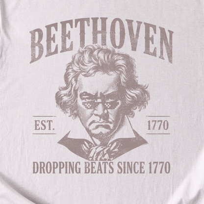 Beethoven Dropping Beats T-Shirt