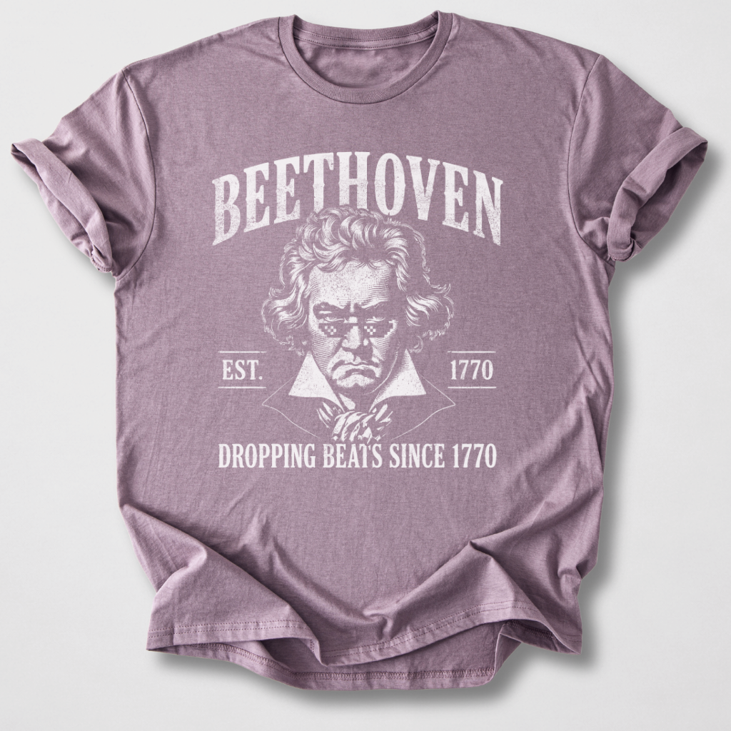 Beethoven Dropping Beats T-Shirt