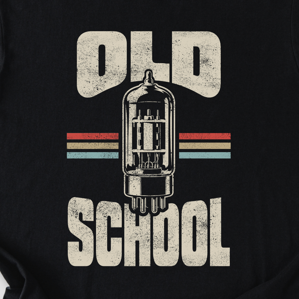 Old School Tone Retro T-Shirt
