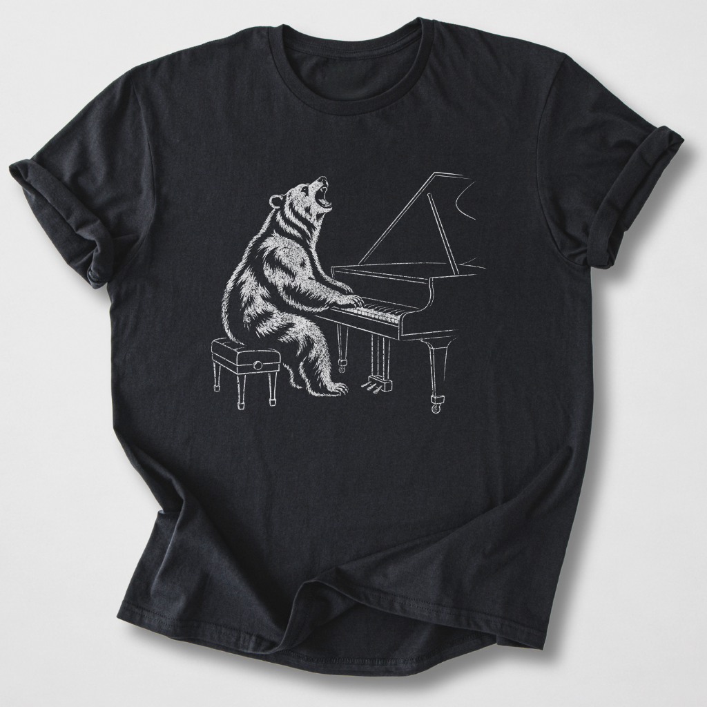 Piano Bear T-Shirt