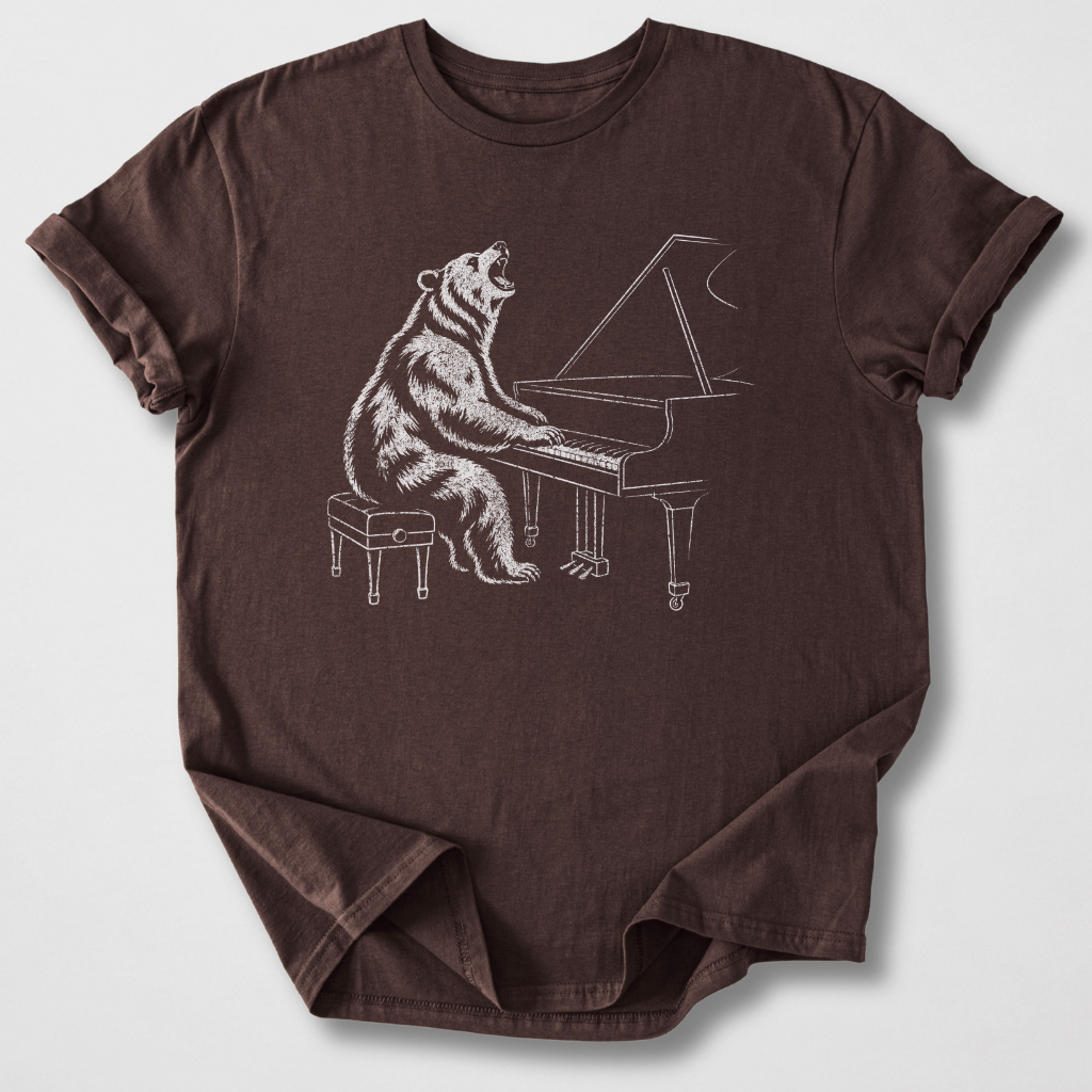 Piano Bear T-Shirt