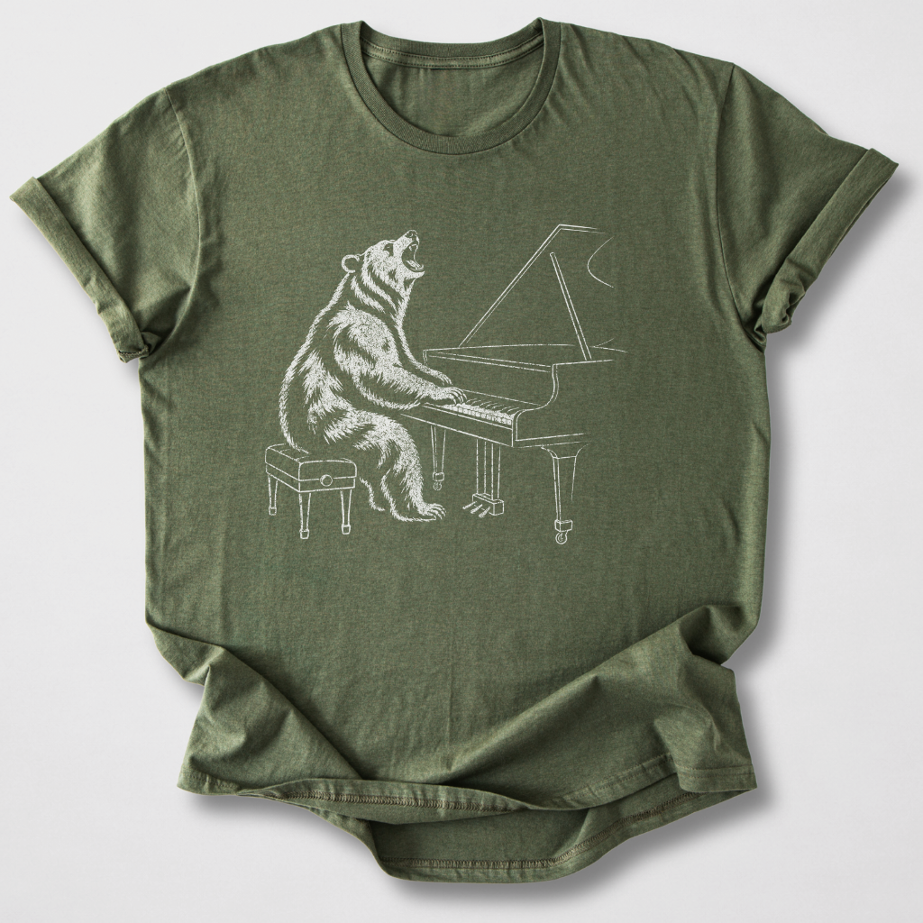 Piano Bear T-Shirt