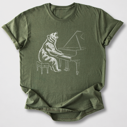 Piano Bear T-Shirt