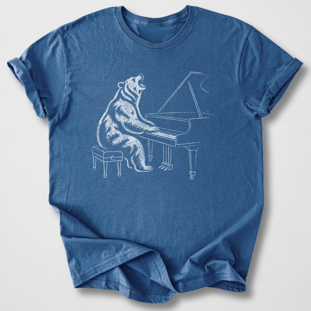 Piano Bear T-Shirt