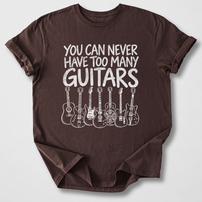 Never Too Many Guitars T-Shirt