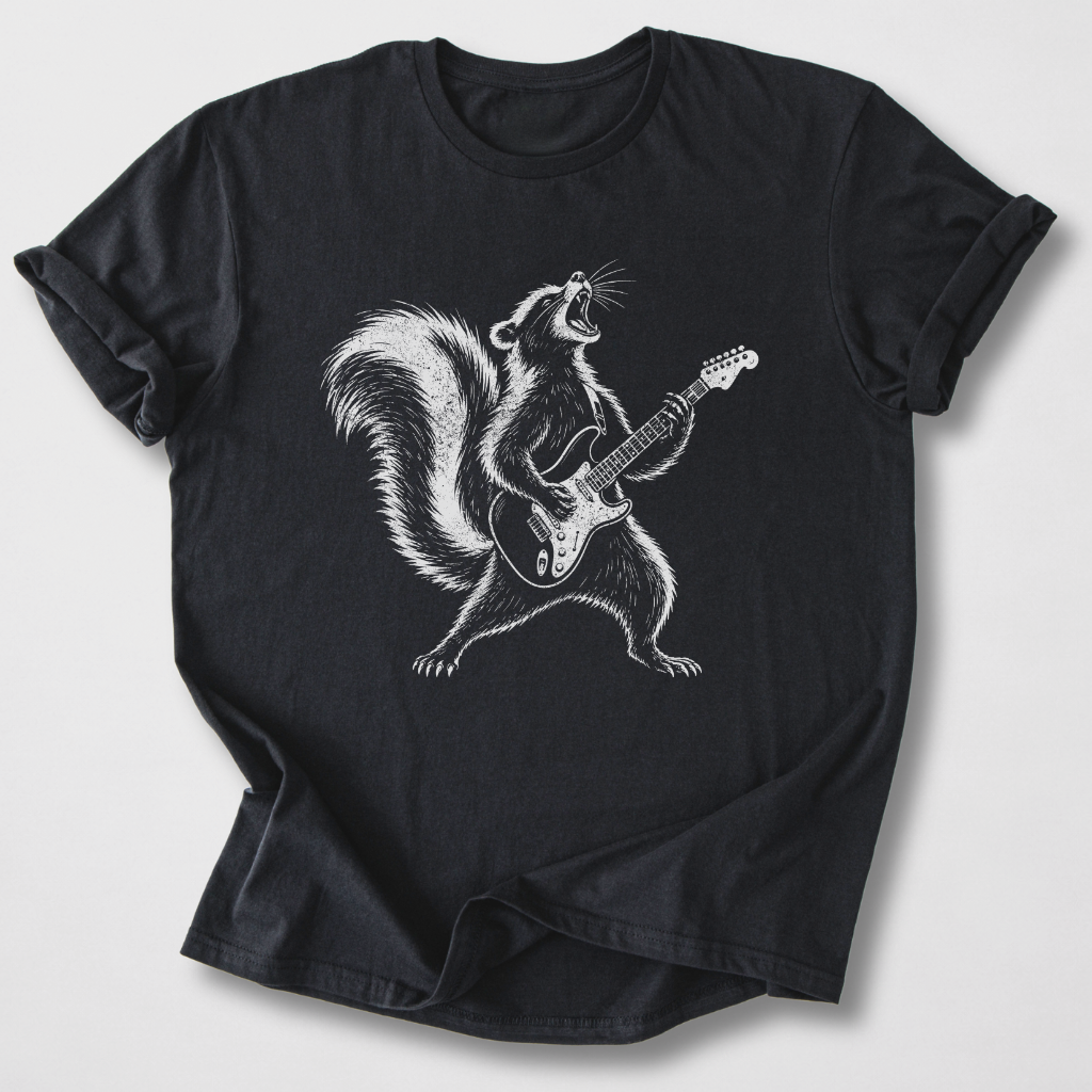 Smells Like Metal Guitar T-Shirt