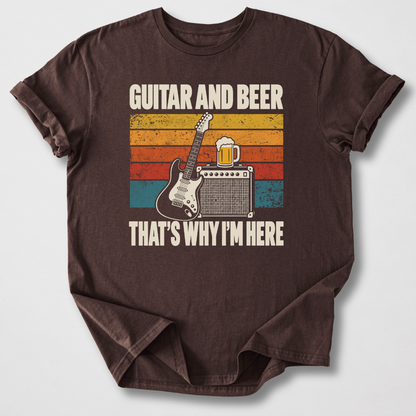 Why I'm Here Guitar T-Shirt