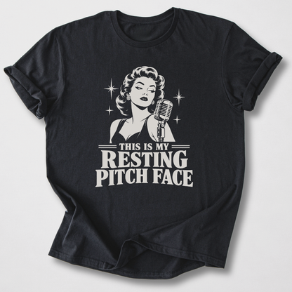 Resting Pitch Face Singer T-Shirt