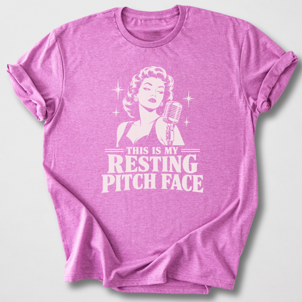 Resting Pitch Face Singer T-Shirt
