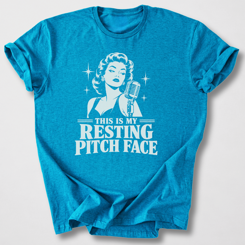 Resting Pitch Face Singer T-Shirt