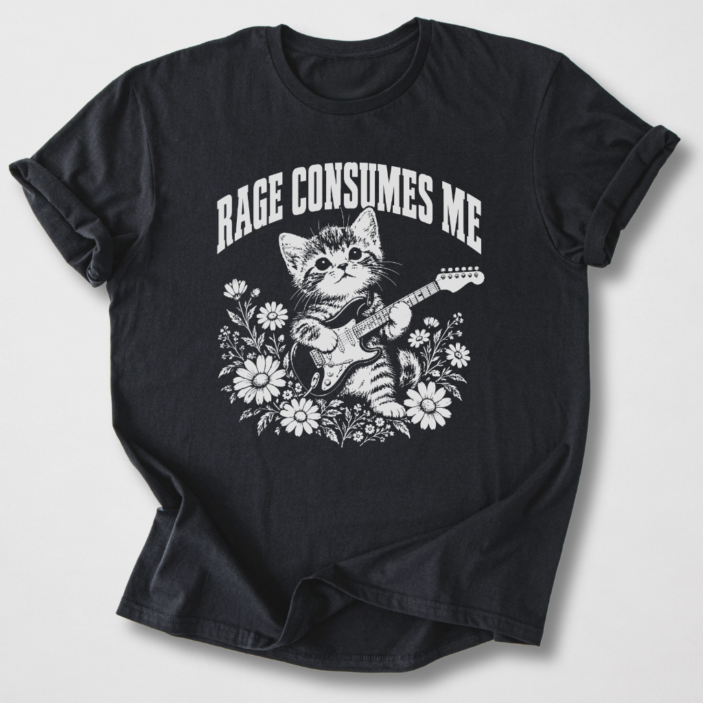 Rage Consumes Me Guitar T-Shirt