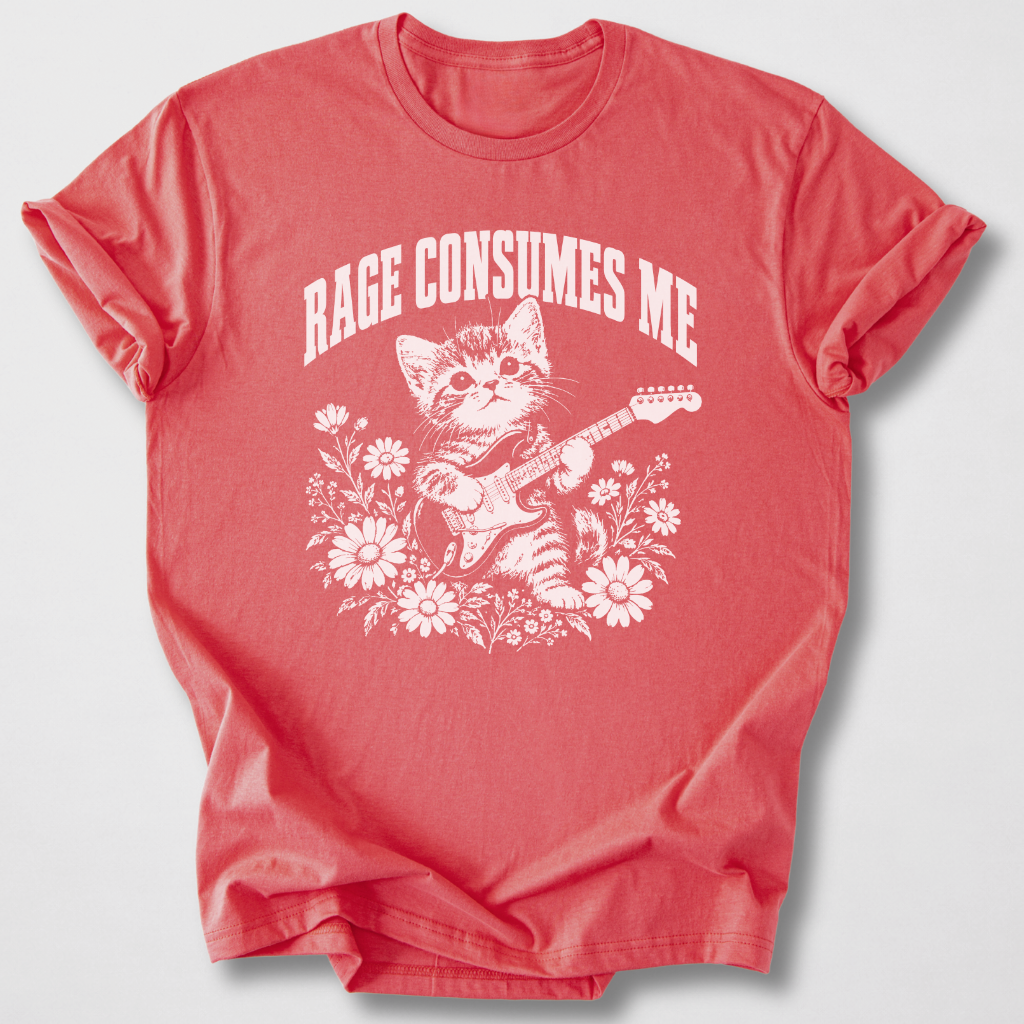 Rage Consumes Me Guitar T-Shirt