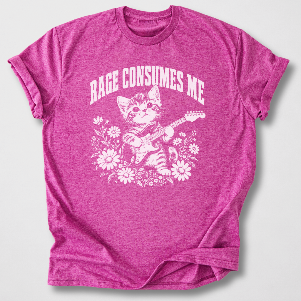 Rage Consumes Me Guitar T-Shirt