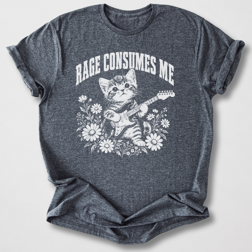 Rage Consumes Me Guitar T-Shirt