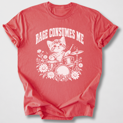 Rage Consumes Me Drum T-Shirt