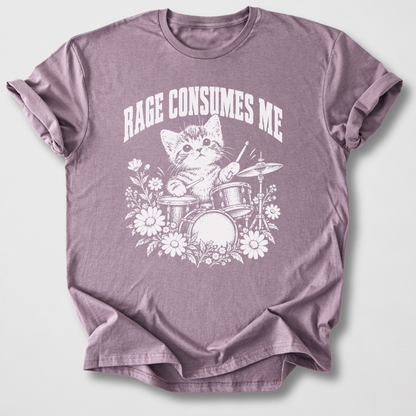 Rage Consumes Me Drum T-Shirt