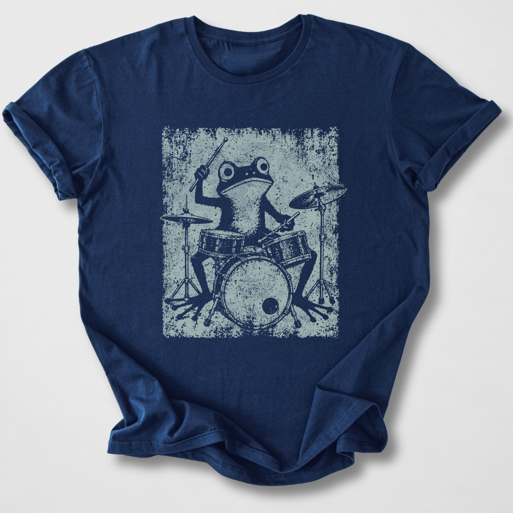 Frog Beats Drum T-Shirt