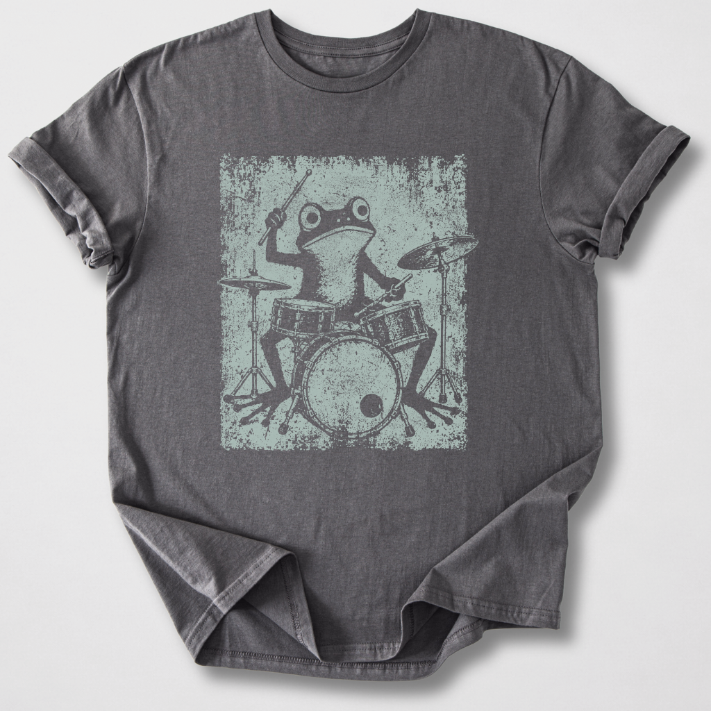 Frog Beats Drum T-Shirt