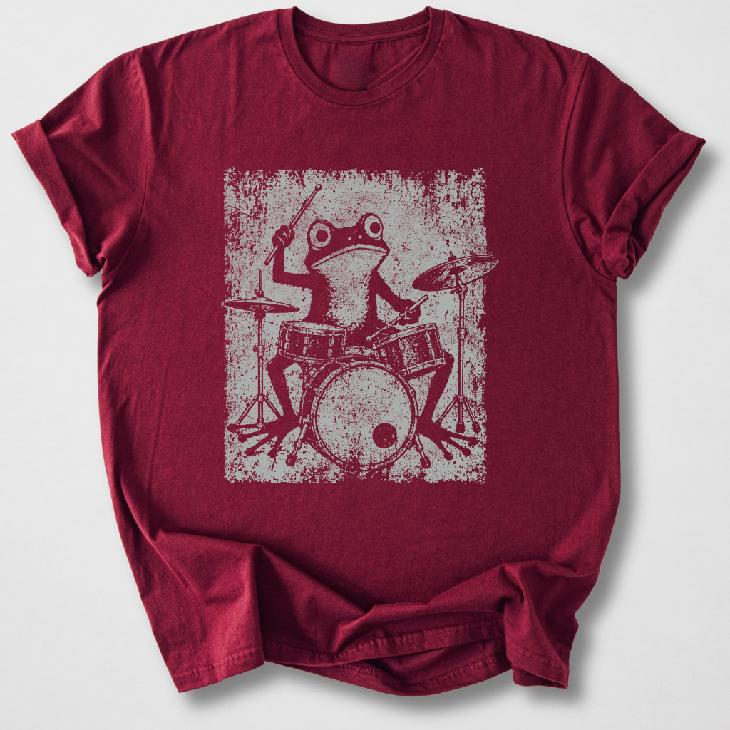 Frog Beats Drum T-Shirt