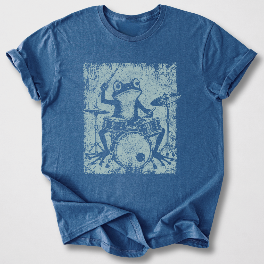 Frog Beats Drum T-Shirt