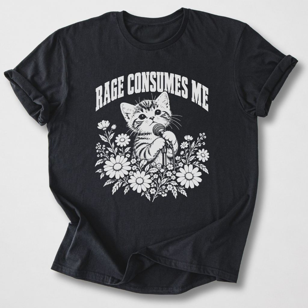 Rage Consumes Me Singer T-Shirt