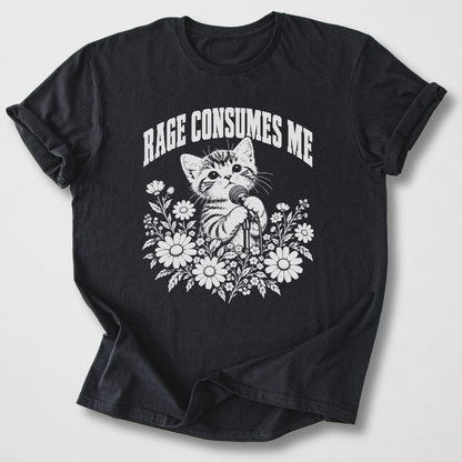 Rage Consumes Me Singer T-Shirt