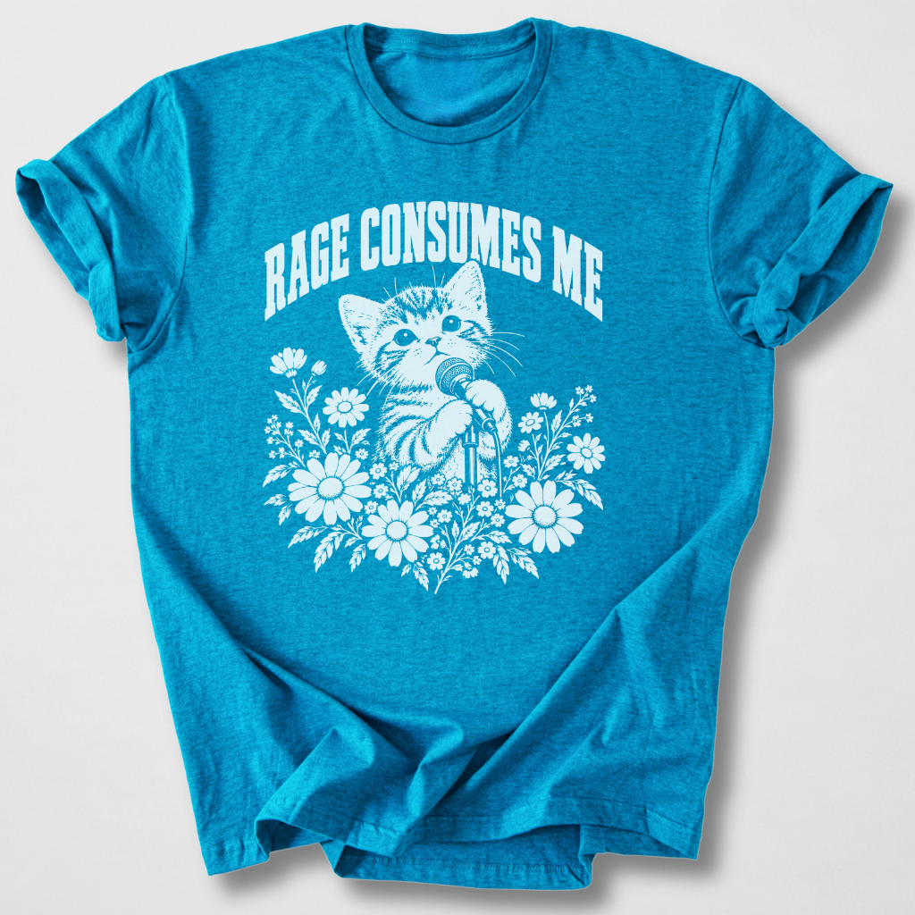 Rage Consumes Me Singer T-Shirt