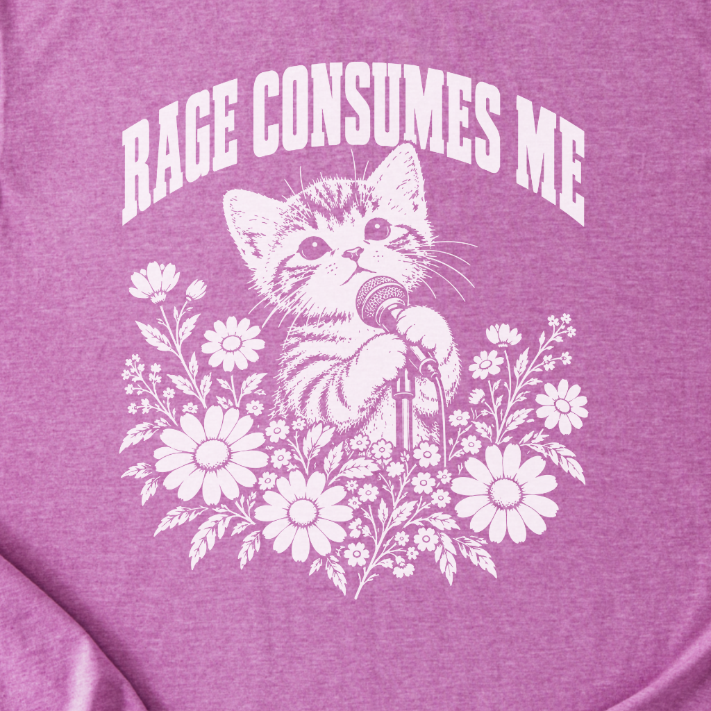 Rage Consumes Me Singer T-Shirt