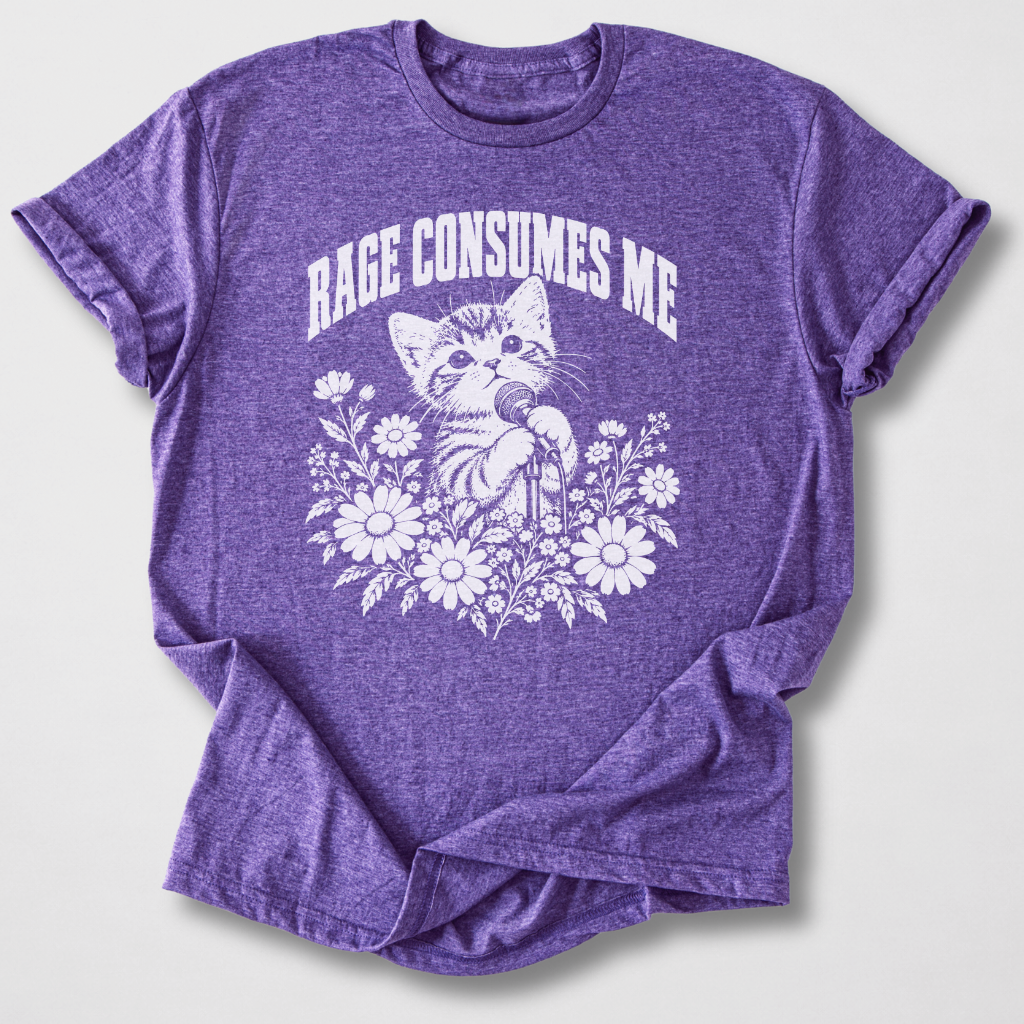 Rage Consumes Me Singer T-Shirt