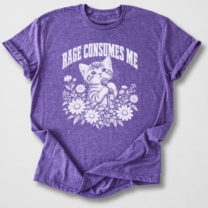 Rage Consumes Me Singer T-Shirt