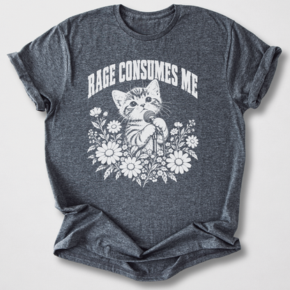 Rage Consumes Me Singer T-Shirt