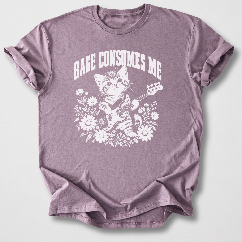 Rage Consumes Me Bass T-Shirt