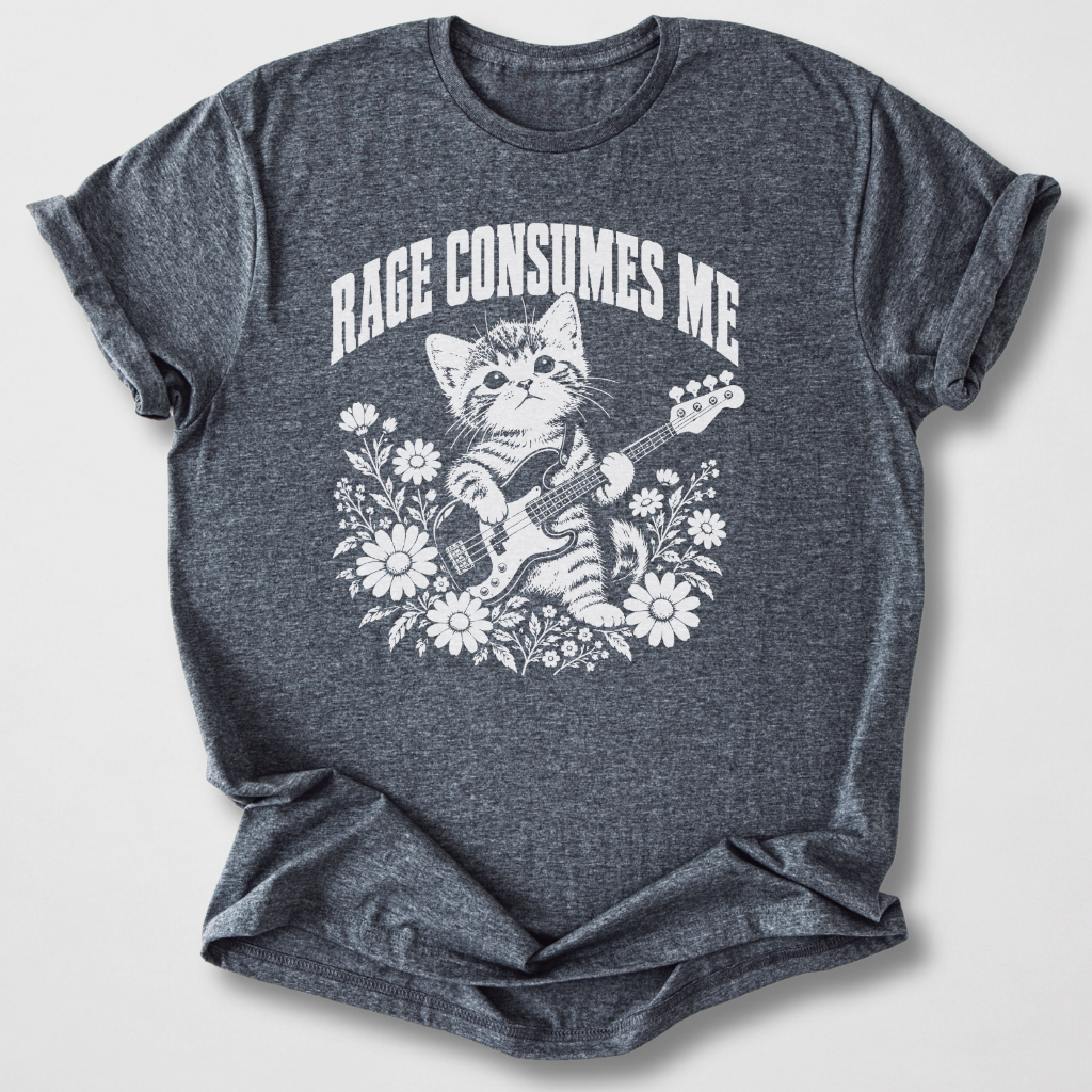 Rage Consumes Me Bass T-Shirt