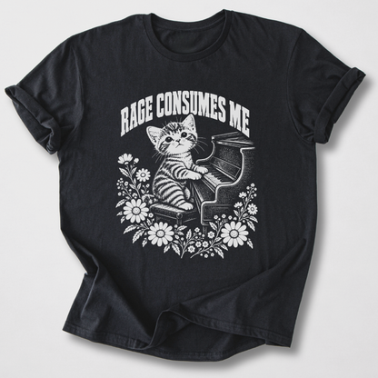 Rage Consumes Me Piano T-Shirt