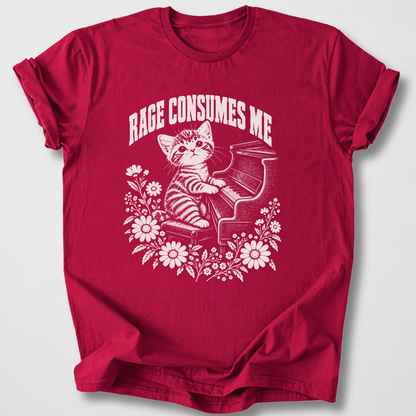 Rage Consumes Me Piano T-Shirt