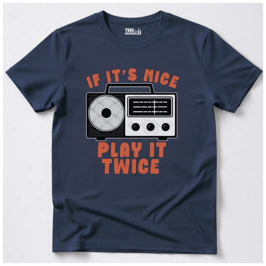 If It's Nice Play It Twice Retro T-Shirt