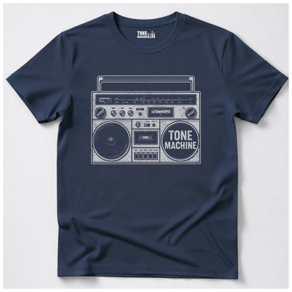 Tone Machine Classic Boombox Retro T-Shirt