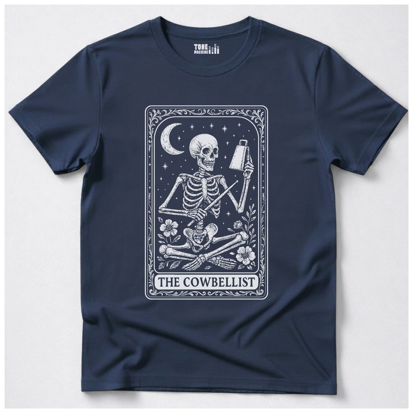 The Cowbellist Tarot Card T-Shirt