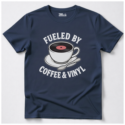Fueled By Coffee And Vinyl T-Shirt