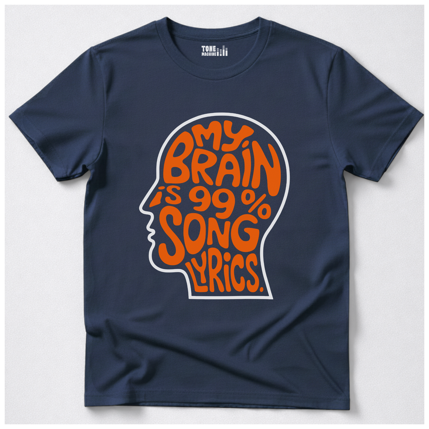 My Brain Is 99% Song Lyrics T-Shirt