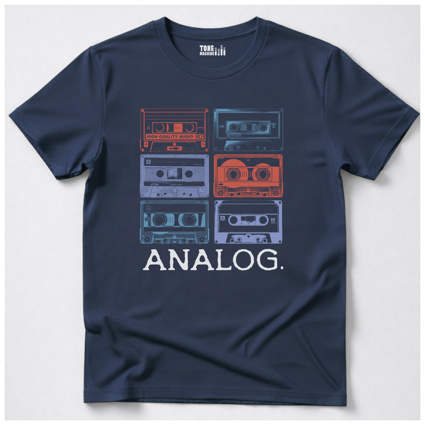 Analog Cassette Retro T-Shirt