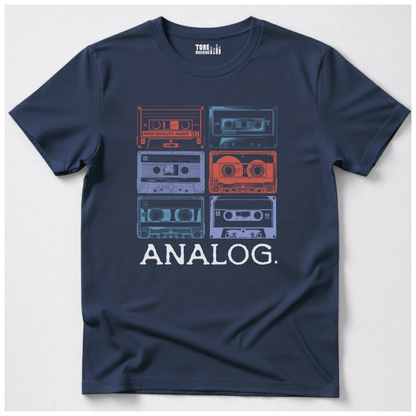 Analog Cassette Retro T-Shirt