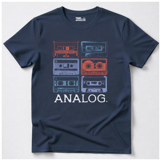 Analog Cassette Retro T-Shirt