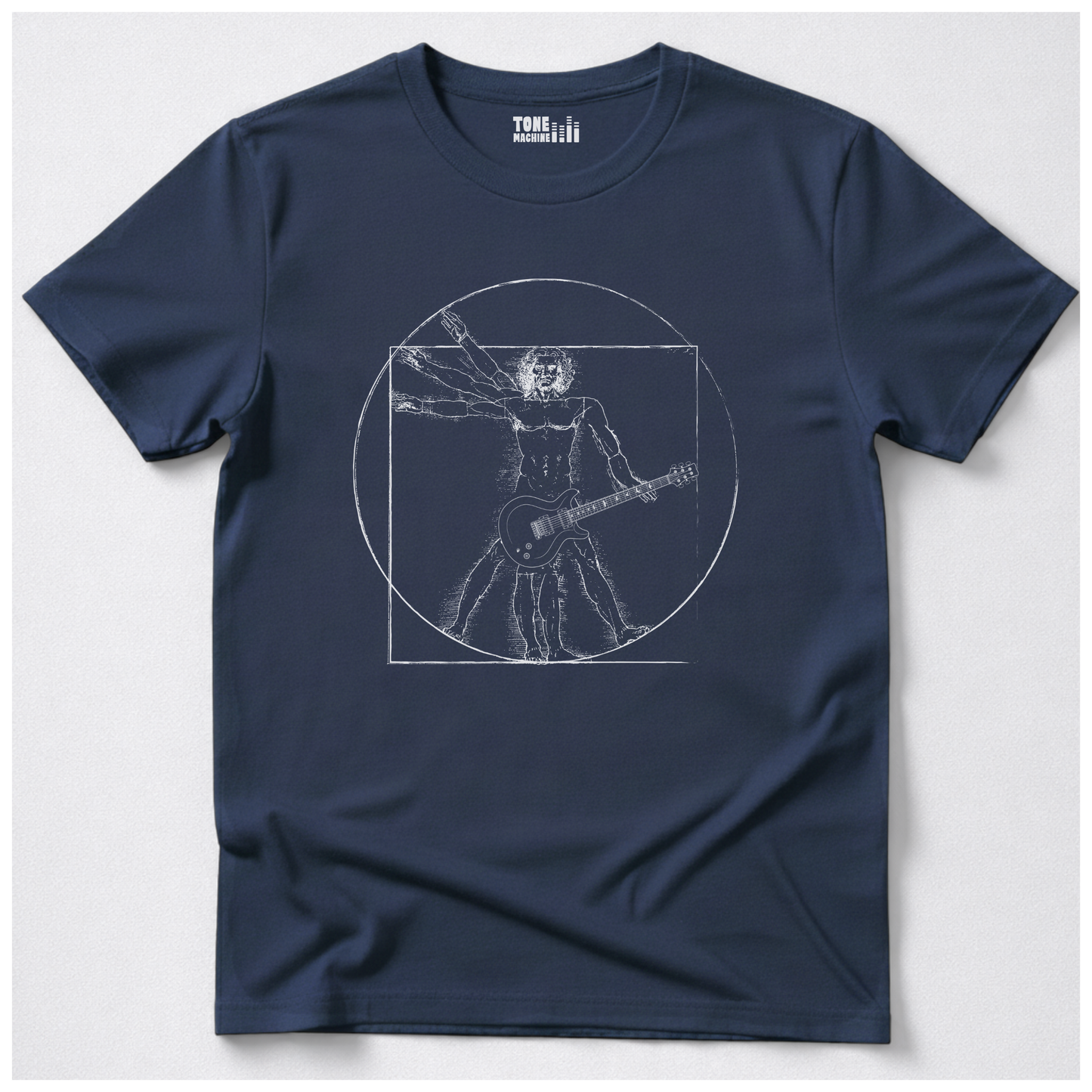 Vitruvian Guitar Man T-Shirt