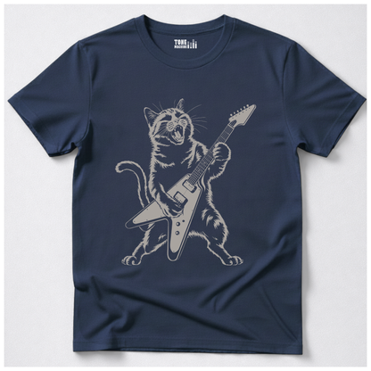 Distortion Kitty Guitar T-Shirt