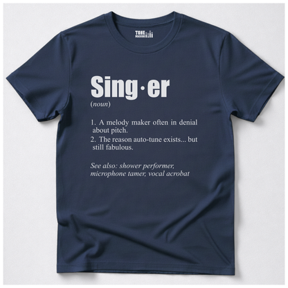 Singer Definition T-Shirt