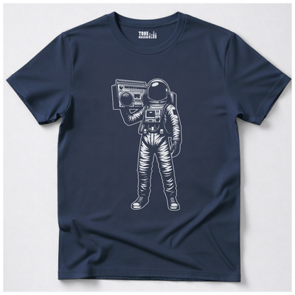 Bass In Orbit Retro T-Shirt