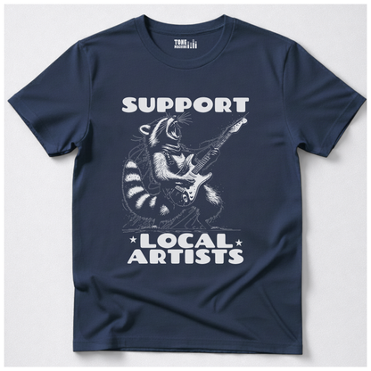 Support Local Artists Guitar T-shirt