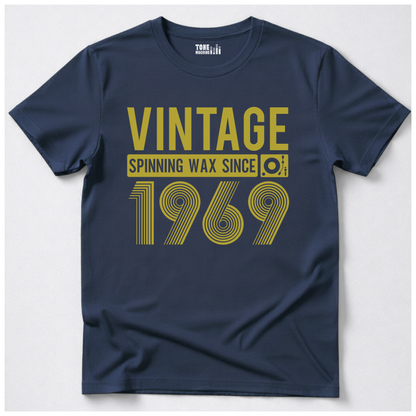 Spinning Wax Since 1969 Vinyl T-Shirt